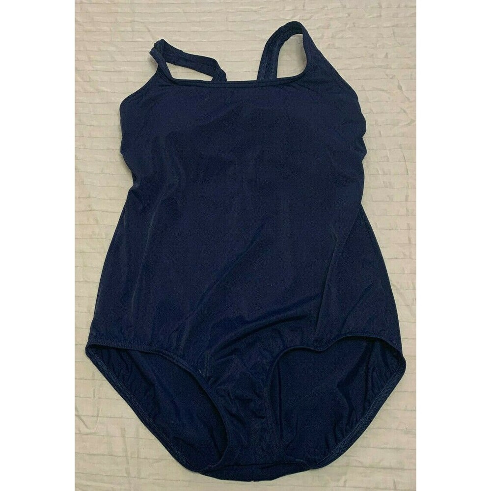 LANDS END WOMENS SWIMSUIT ONE PIECE SIZE 10P